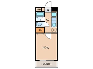 アートイン原田の物件間取画像